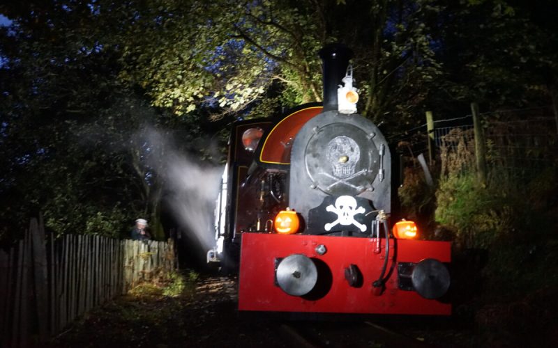 Corris Railway Halloween train